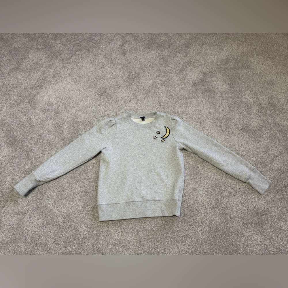 J. Crew Light Gray Knit Sweater